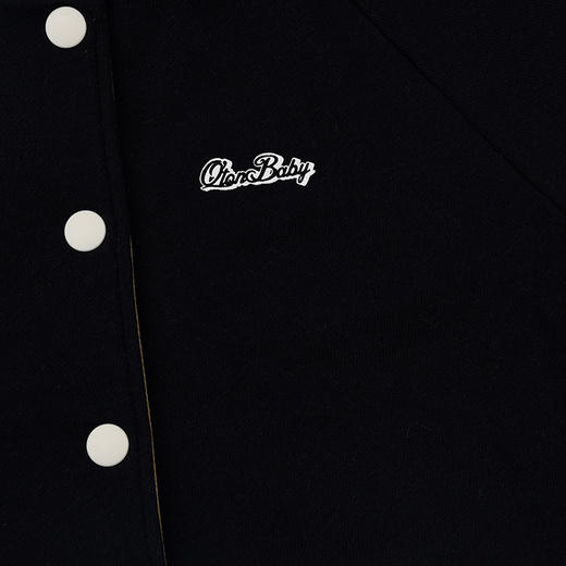 棉果果秋季新品男童女童耀金色大毛圈两面穿棒球服M302100425453 商品图5