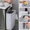 【厨房垃圾桶挂式】家用壁挂收纳桶带盖 厕所卫生间浴室挂壁迷你小号桶  商品缩略图0
