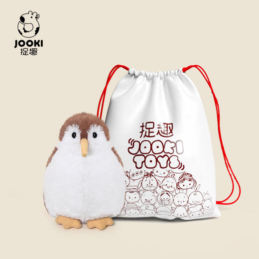 捉趣几维鸟奇奇毛绒玩具 【萌化少女心💖】捉趣几维鸟奇奇抱枕上线！呆萌治愈，陪你入眠每一夜✨节日礼物 商品图7