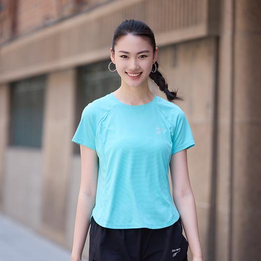 多威六边形短袖女夏季新款速干透气运动服柔软弹力T恤2252005 商品图3