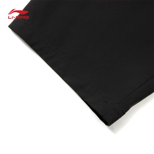 李宁健身系列男子直筒冰感舒适防泼水运动长裤AYKV553 商品图5