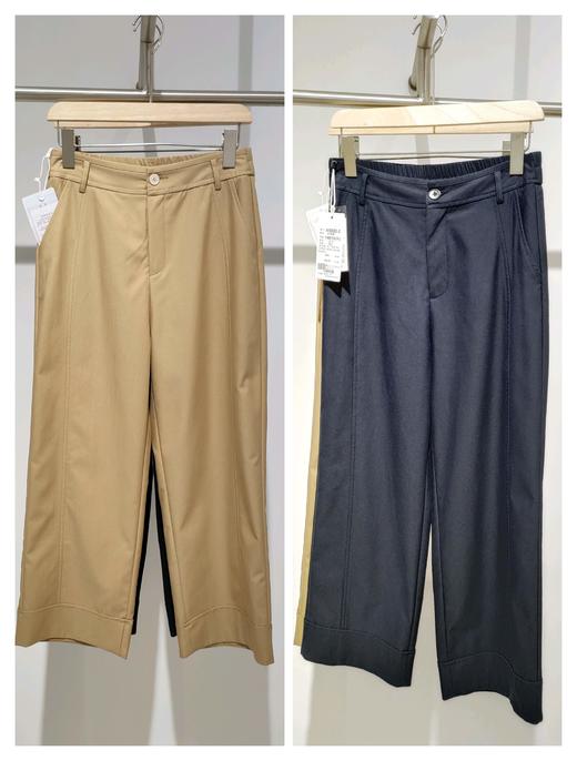 585857窄筒翻边直筒裤 商品图1