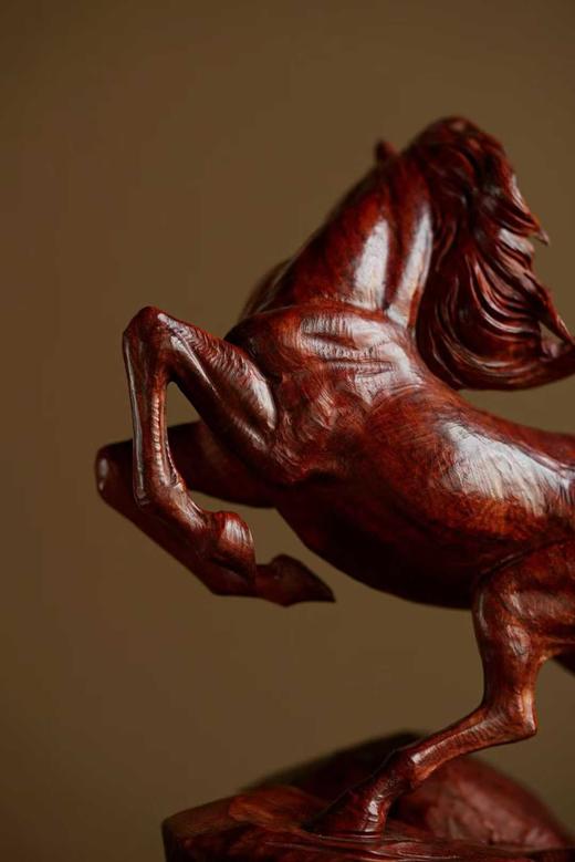 马到成功°小叶紫檀摆件 商品图4