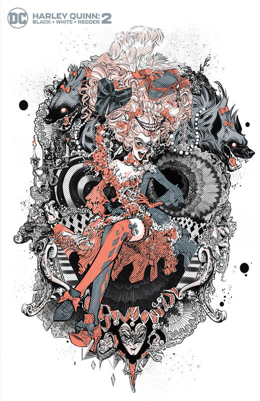 哈莉奎茵 Harley Quinn Black White Redder 商品图7