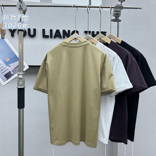 新款潮流休闲男士圆领短袖时尚卡通印花T恤上衣   YLZ-B3026* 商品图1