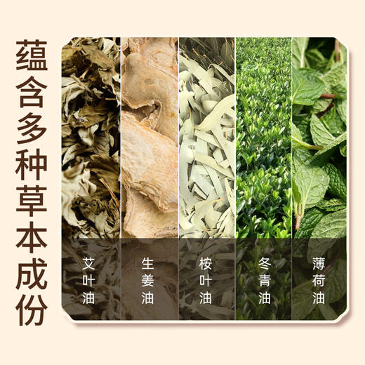 广药白云山草堂有方艾草颈椎/腰椎/肩周/膝盖贴  亲肤透气 草本养护/6盒装 商品图6