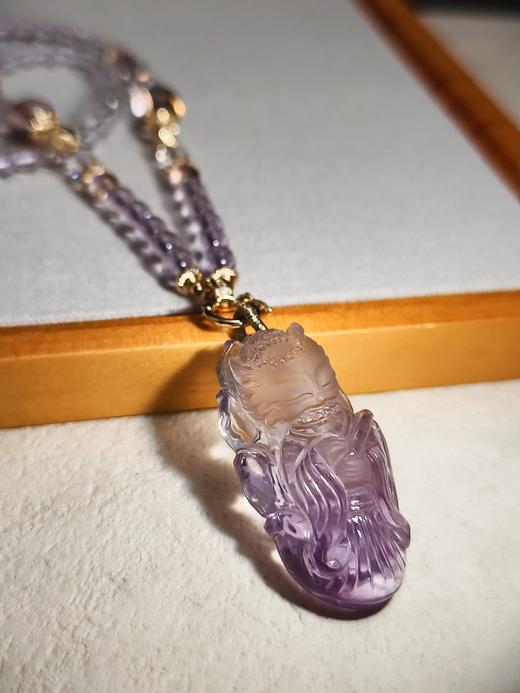 紫水晶狐狸吊坠 商品图2