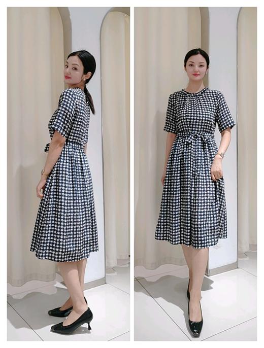 582869 真丝印花连衣裙 商品图3