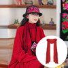 稚水花朝素色长款围巾 | 现货加急发 （200cm*60cm） 商品缩略图0