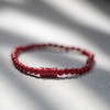*自营*真言朱砂手串 | 4mm小珠手链中式简约风格。六字真言单圈辰砂压制女士 商品缩略图1