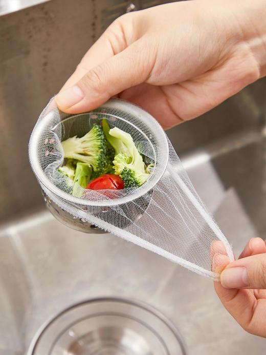 【家居百货】一网打尽 水槽垃圾🐂专治懒得清理 水槽过滤网♻PE材料网袋 韧性高 弹性好！ 商品图7