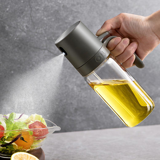 美丽雅喷油壶不锈钢家用厨房控油防漏油酱油醋瓶专用 商品图1