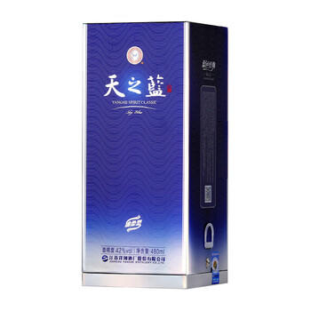 洋河蓝色经典 天之蓝 42度 480ml 单瓶装  (新老版本随机发货) 商品图5