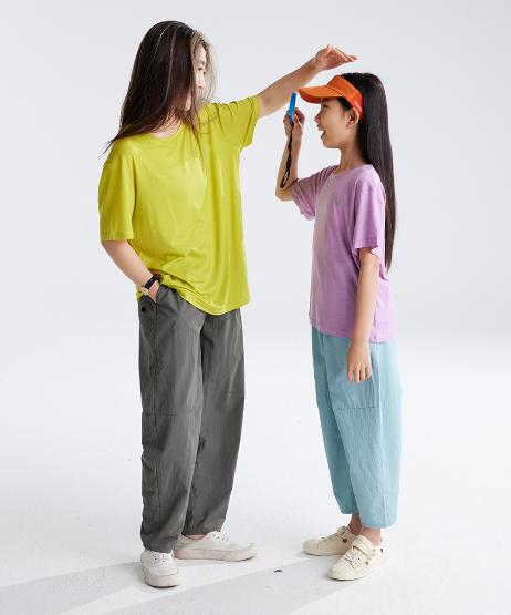 老米优品🎈预售7天！110-170码，可配亲子 《儿童气球裤》休闲慵懒，宽松廓形，亲子装九分裤成人可穿！ 商品图1