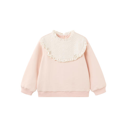 【商场同款】英氏儿童卫衣春秋保暖女童长袖上衣T恤百搭女宝衣服 商品图4