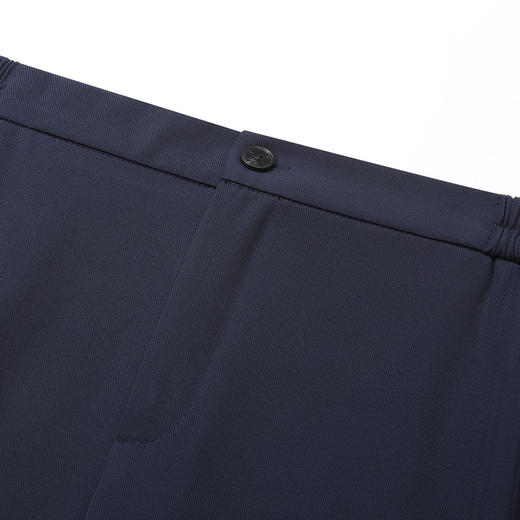 【上衣+松紧腰裤子】罗蒙女士套装易打理微弹时尚行政商务西装两件套 商品图9