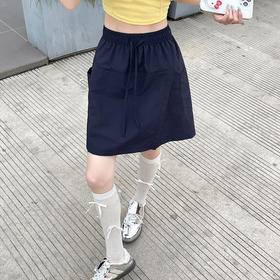 热卖！藏肉 显高！亿绘 山系开叉五分工装裙裤 休闲百搭 KC002 5色可选