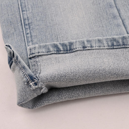 棉果果秋季新品女童永恒蓝弹力牛仔长裤M322200225439 商品图3