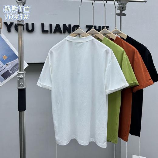 宽松短袖T恤男夏季潮流彩绘印花半袖上衣  YLZ-A1043* 商品图1