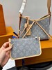 D063027丹宁牛仔carryall小号迷你托特Tote购物袋单肩包 商品缩略图5