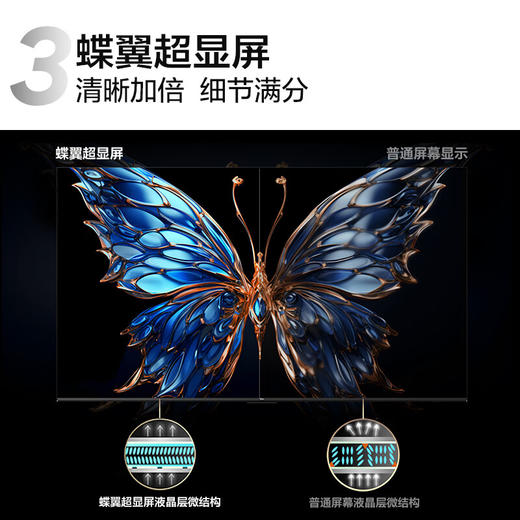 【国补15%】TCL电视 75S11K 75英寸 144Hz高色域电视 一级能效 商品图4