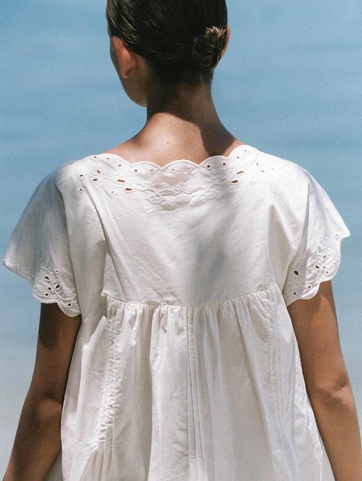 Peony - Memoir Mini Dress - Gardenia - 女装 - 连身裙 - 白色 商品图6