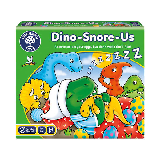 快慢狐英国Dino-Snore-Us打鼾的恐龙 儿童数感启蒙益智桌游玩具3岁+ 商品图5
