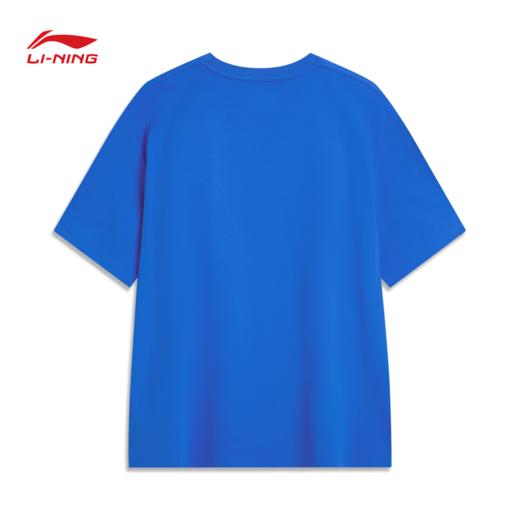 李宁运动潮流系列奥林匹克日男女同款冰感舒适吸湿排汗短袖文化衫AHSVE83 商品图8