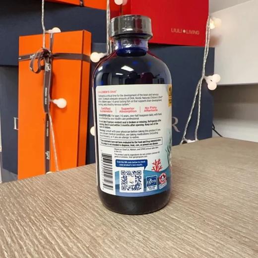 【小鱼中鱼大鱼】NORDIC挪威来自北冰洋挪威儿童深海鳕鱼鱼油 美国代购，无中文标签，介意慎拍 商品图4