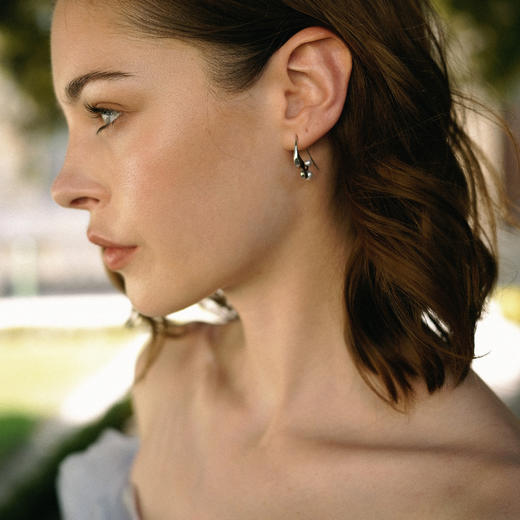 【何宣林Faye同款】alodia.co 品牌直发 结果耳钉 小众精致天然珍珠925银针 商品图2