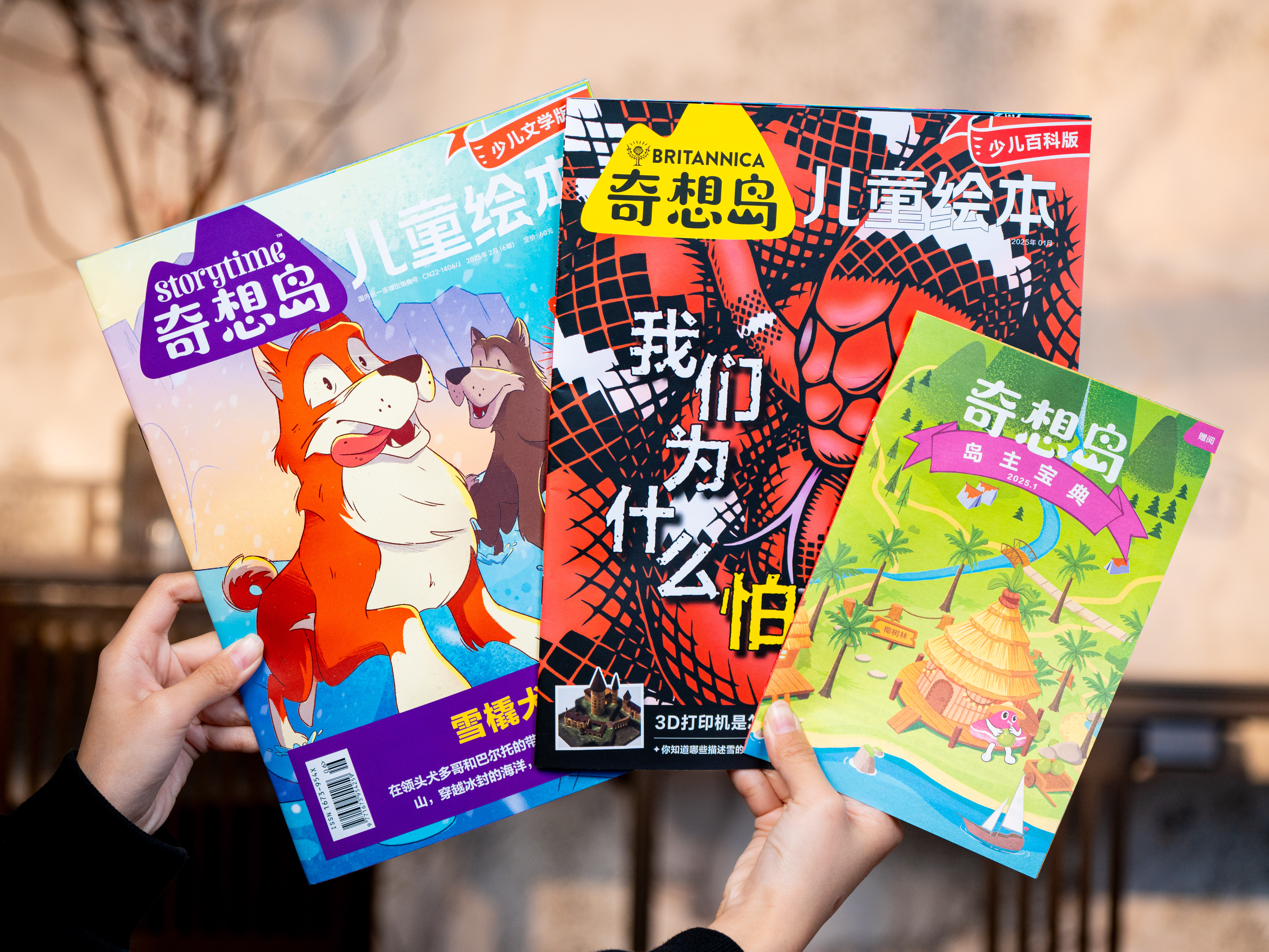 【独家赠全年订阅大礼包】《奇想岛》2026年1月-12月，12期48本，一套拿下文学+绘本+科普，给孩子全球视野，全方位滋养孩子一生