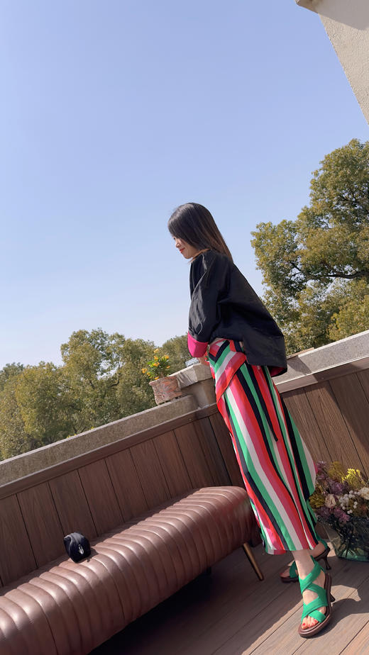 westory夏季新款休闲百搭时尚凉鞋露趾小众时尚罗马凉鞋W24BG61821 商品图6