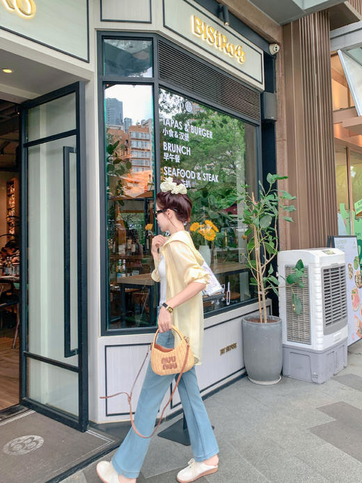 【169元任选2件】最后一波现货！2色天丝微喇牛仔裤 商品图5