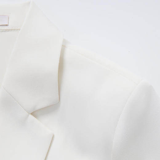 【简约修身 易打理】罗蒙女士西服舒适日常七分袖商务清新优雅外套女 商品图6