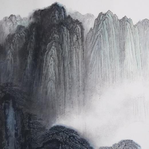 陈金章《云山初晓》国画原作66CM*73CM 手绘纸本山水画 商品图3