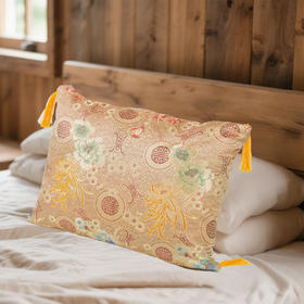 宫造 金丝楠木 养生枕 真材实料 吸湿透气 舒适耐睡