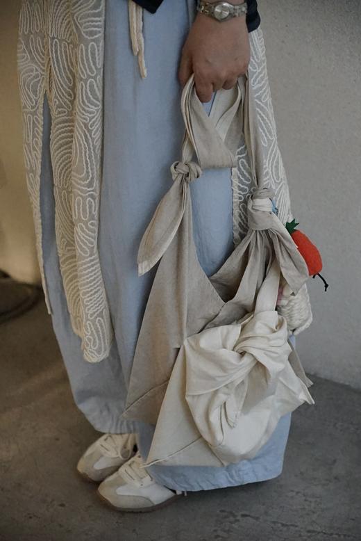 Mittan 棉麻材质字母包(BA-28) 商品图5