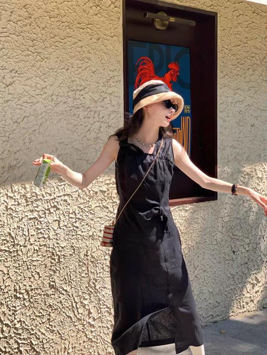 浮生八记/25B083/长款无袖连衣裙 商品图3