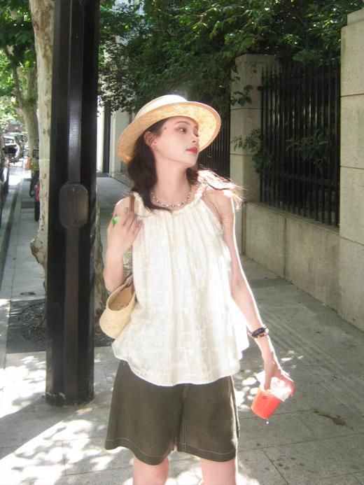 浮生八记/25B097/三色手工编织挂脖吊带 商品图1