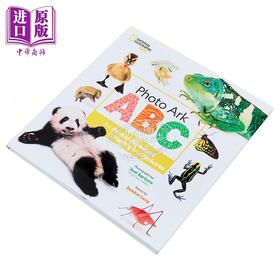 【中商原版】图片方舟ABC 美国国家地理Geographic Kids Photo Ark Abc 英文原版 儿童早教 动物字母表 亲子读物 精装 进口