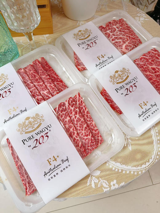 澳洲M9纯金产直纯种和牛 牛小排烧肉片 商品图6