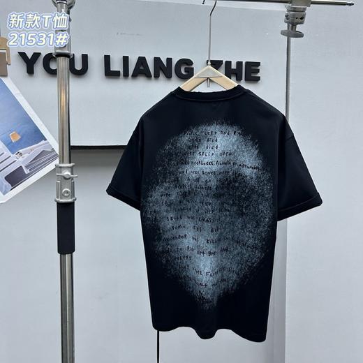 夏季新款潮流男士印花短袖港风休闲个性复古基础款上衣   YLZ-NALB4BE21531* 商品图1