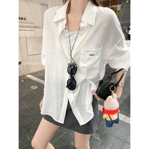 【折后再享2件88折】现货秒杀！微信打折价！2色防晒衬衫吊带背心两件套 日常189.99/件 立减60 秒杀129.99/件！！ 商品图3