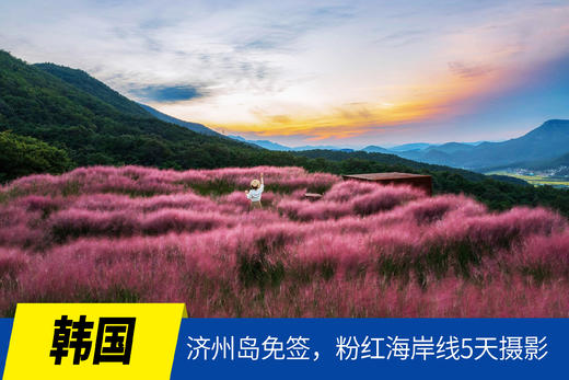 9.25确定出发【韩国济州岛】韩风来袭•粉红海岸线5天摄影<广州直飞，免签> 商品图0