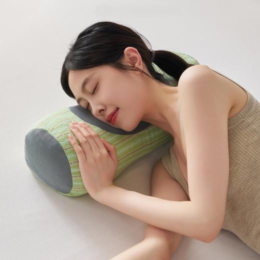 【品牌直发】加倍生活全棉3D条纹荞麦立体枕  养生枕头枕芯 颈椎不适专用枕 商品图2