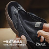 马登新款黑色薄底德训鞋男夏季飞织袜鞋轻便软底复古运动休闲板鞋 商品缩略图2