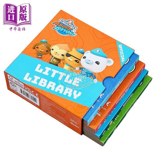 【中商原版】海底小纵队 超越极限 4册 Octonauts Above & Beyond Little Library 英文原版 儿童绘本 图画故事书 进口童书 商品图1