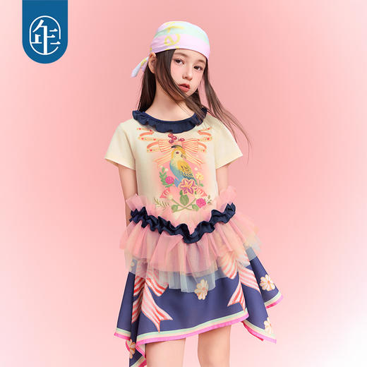 年衣童装夏季清仓99元2件短裤+T恤+半身裙+打底裤+马甲+外套+衬衫 商品图3