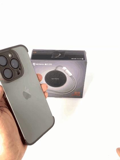 【鸿蒙合作品牌 ~免费试用15天】塞尔兰斯迷你便携磁吸音箱一机=支架+音响+氛围灯 +2个音箱可同时串联 商品图9