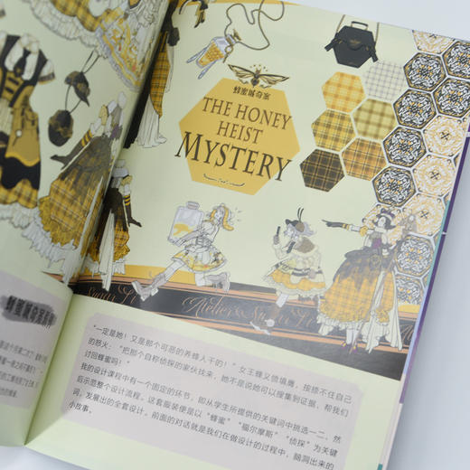 幻梦衣橱 美少女洋装柄图设计图鉴 美少女洋装洛丽塔服饰设计灵感图集 服装插画设计手册创意临摹图集 商品图4